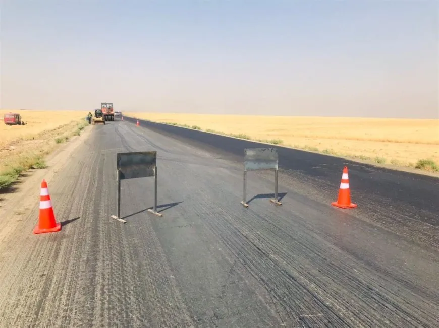 Xebatên zîftkirina Rêya M4 berdewam in