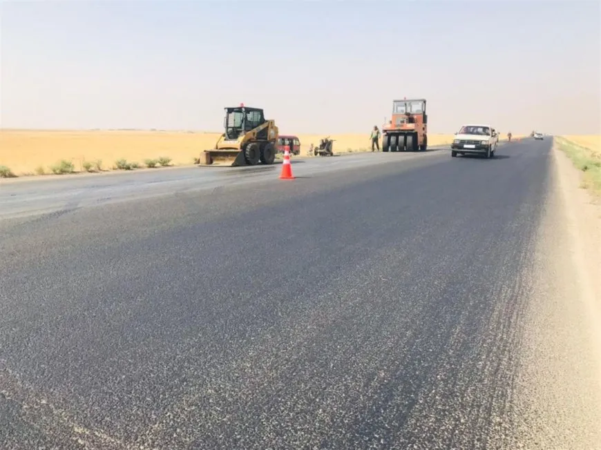 Xebatên zîftkirina Rêya M4 berdewam in