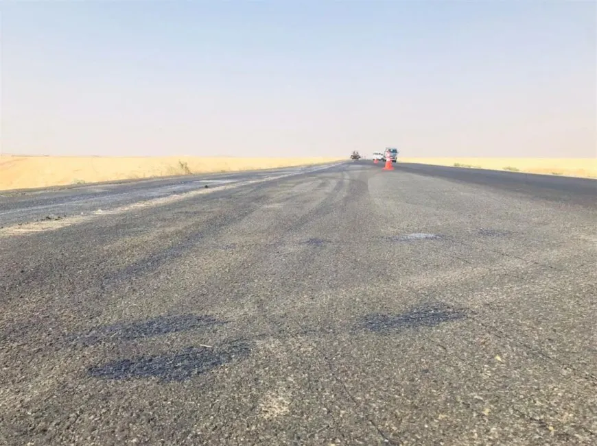 Xebatên zîftkirina Rêya M4 berdewam in