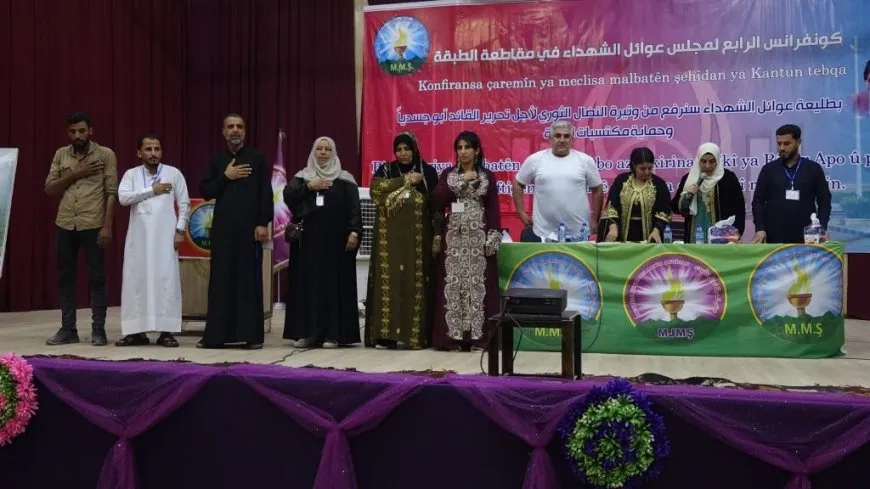 Meclisa Malbatên Şehîdan konferansa xwe li dar xist