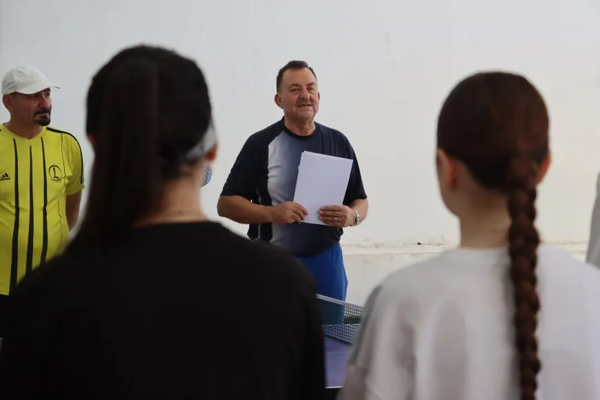 Li Qamişloyê turnuvaya ping pongê 