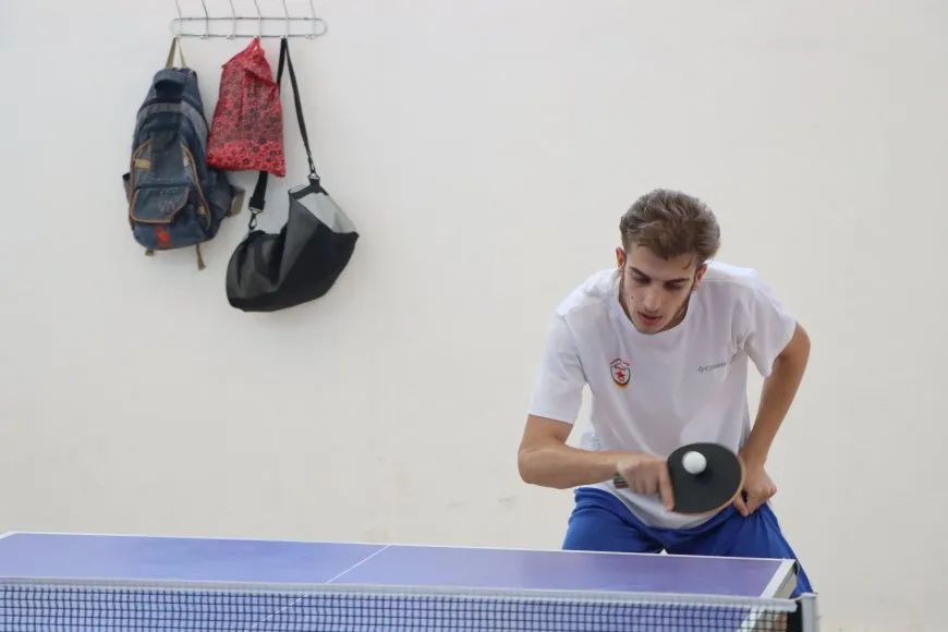 Li Qamişloyê turnuvaya ping pongê 