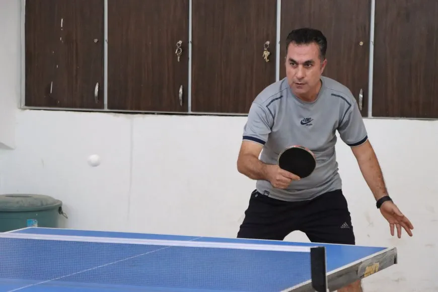 Li Qamişloyê turnuvaya ping pongê 