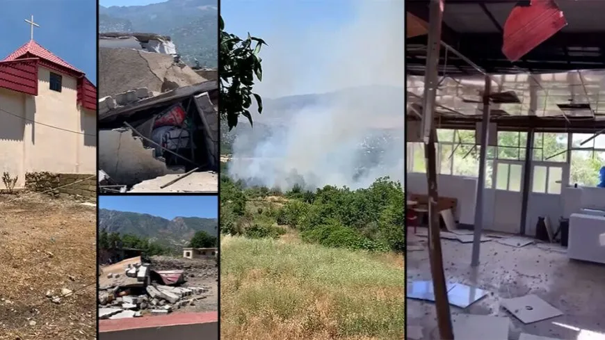 Dewleta Tirk êrişî dêra gundê Asûriyan kir