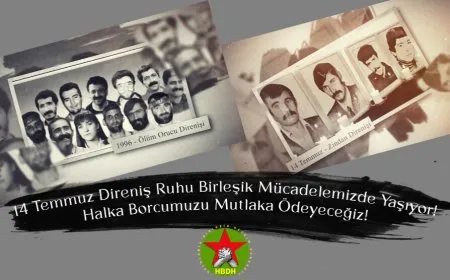 HBDH: Berxwedan 14’ê Tirmehê heta roja îro jî berdewam dike 