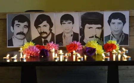 Li 2 navendan bîranîna berxwedêrên 14’ê Tîrmehê