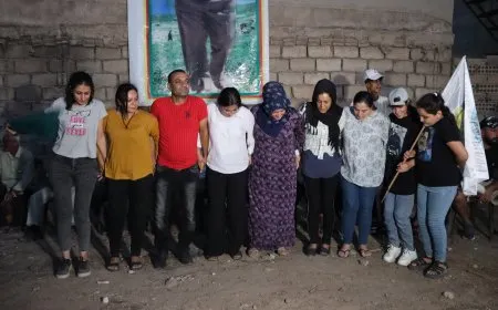 Xelkê Bakur û Rojhilatê Sûriyeyê salvegera Şoreşa 19ˊê Tîrmehê pîroz kir