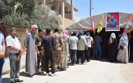 Ji bo şehîd Dilgeş Ednan merasîma sersaxiyê