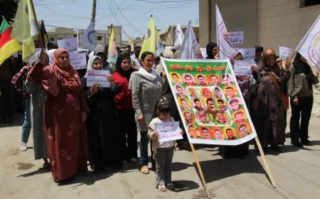 Ji Koçberên Efrîn û Şehba yên li Minbicê banga hesabkirina Tirkiyeyê