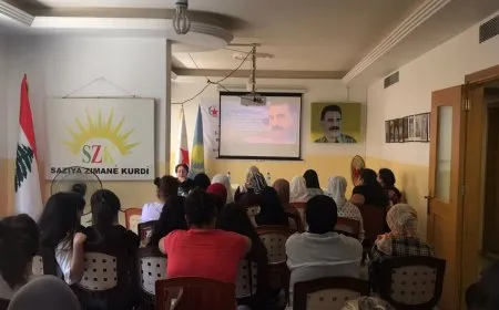 Li Lubnanê 1.civîna berfireh a jinan di PYDˊê de