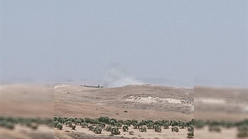 Los ocupantes turcos bombardean una aldea en Manbij