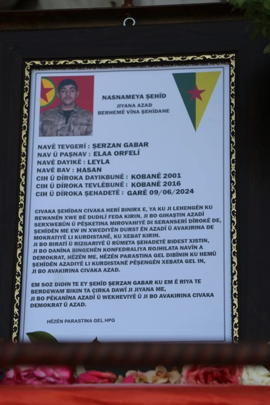Li Şehbayê merasîma xiyabî ya şehîd Şerzan Gabar
