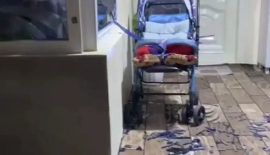 Di topbaran dewleta Tirk de Gelek xanî xirab bûn