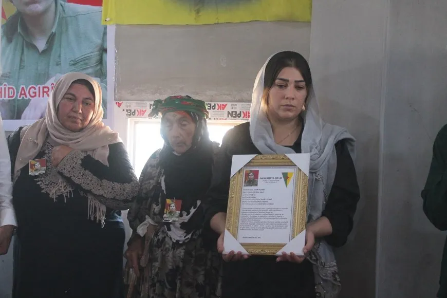 Sersaxî ji malbata şehîd Agirî Azadî re hat xwestin