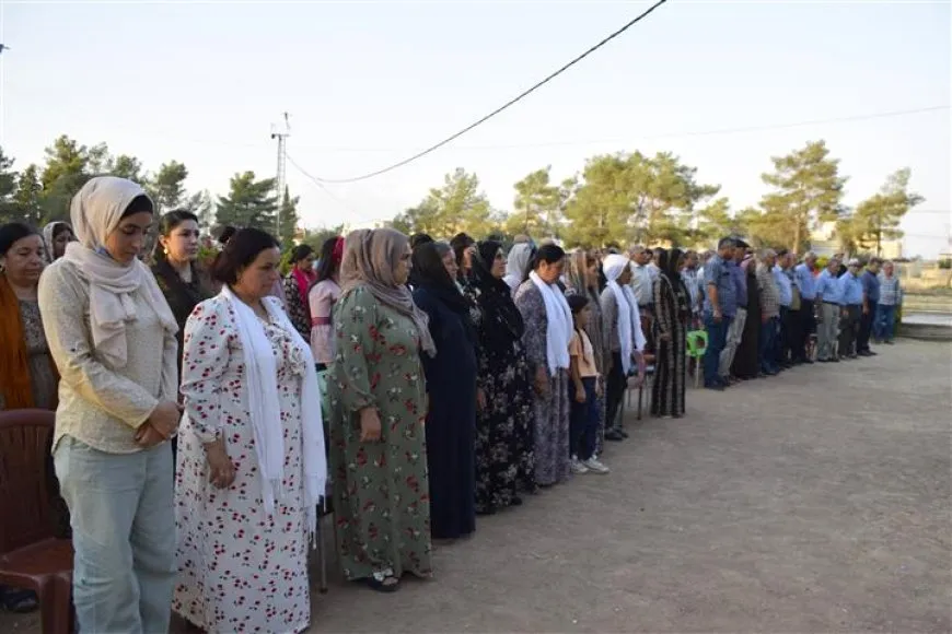 Xelkê Til Temirê şehîdên Berxwedana 14ˊê Tîrmehê bi bîr anîn