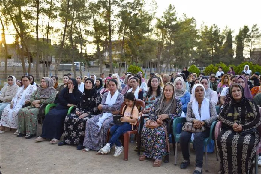 Xelkê Til Temirê şehîdên Berxwedana 14ˊê Tîrmehê bi bîr anîn