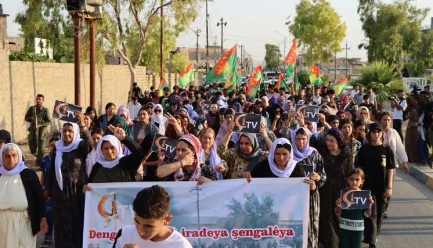 Şengaliyan têkildarî xwedîderktina çapemeniya azad meşek li dar xist