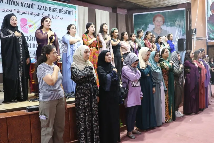 Kongreya Yekitiya Jinên Ciwan bi encamnameyekê bi dawî bû