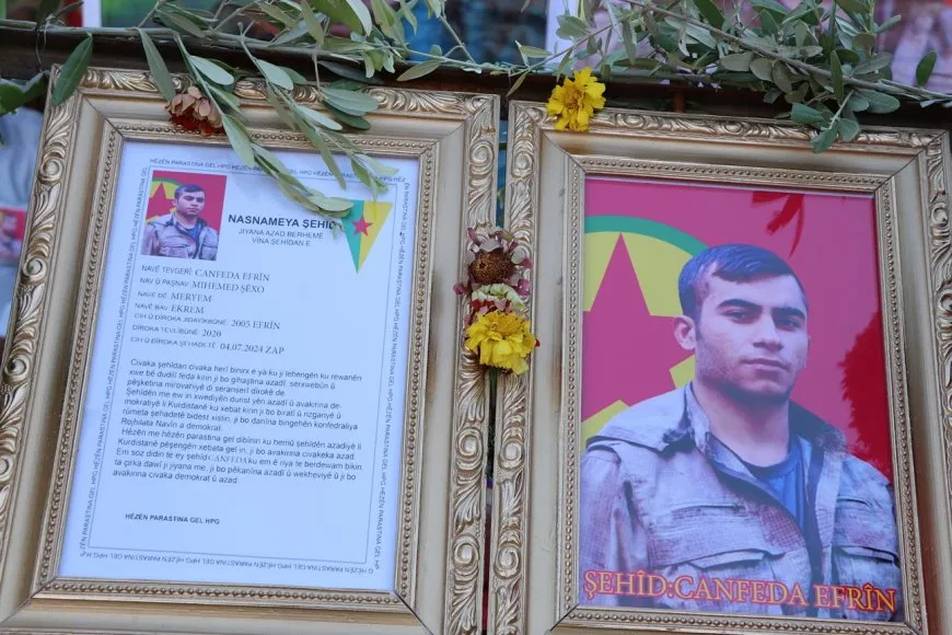 Li Şehbayê merasîma xiyabî ya şehîd Canfeda Efrîn