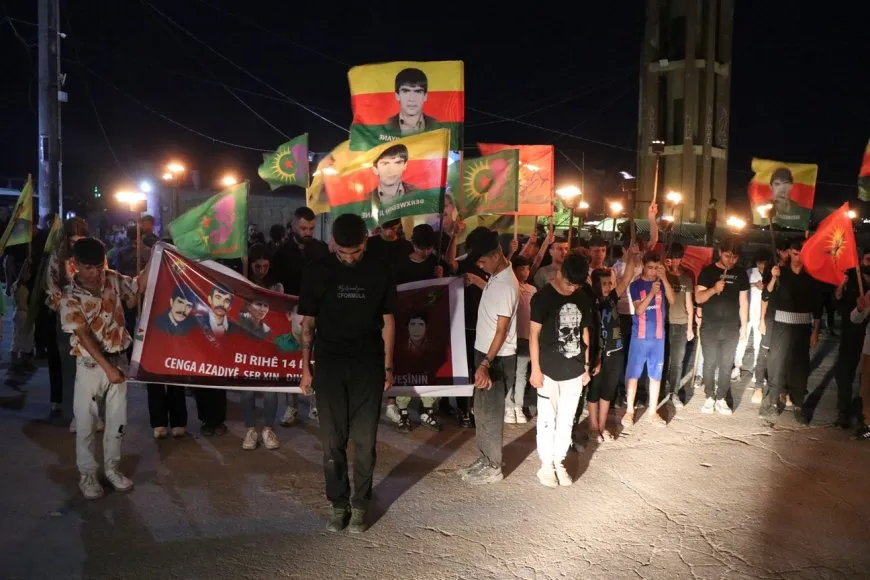 Ciwanên şoreşger Şehîdên Berxwedana 14ˊê Tîrmehê bi bîr anîn