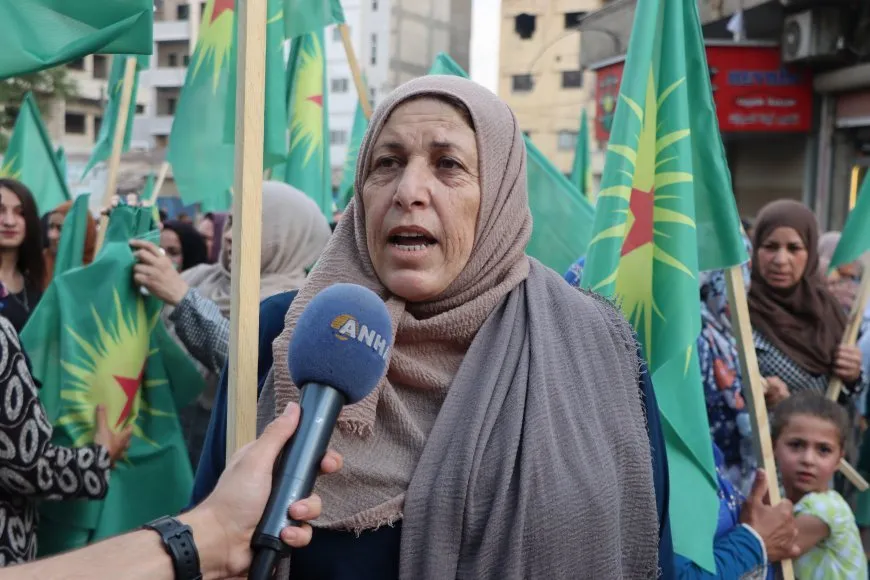 Gelê Qamişloyê li dijî êrişan û xiyanetê peyama berxwedanê da