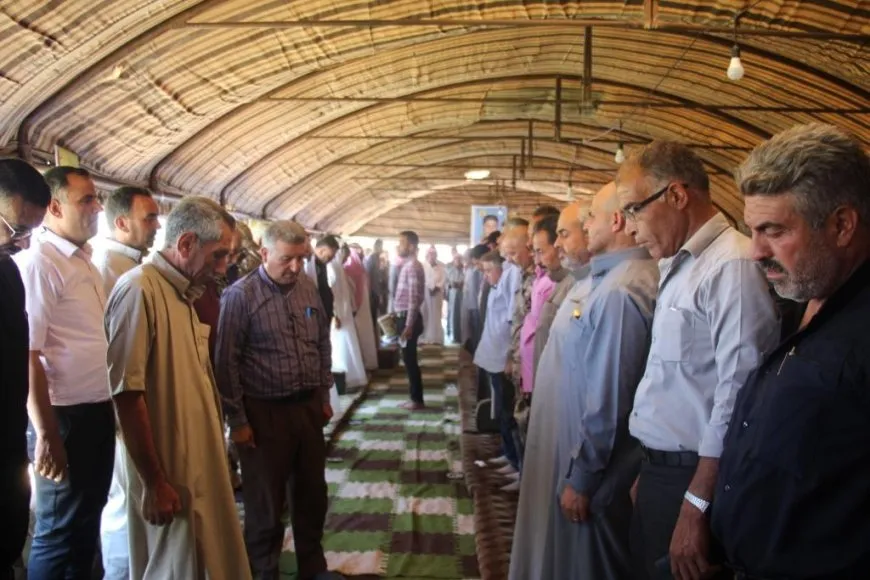 Xelkê Minbicê sersaxî da malbatên şehîdan