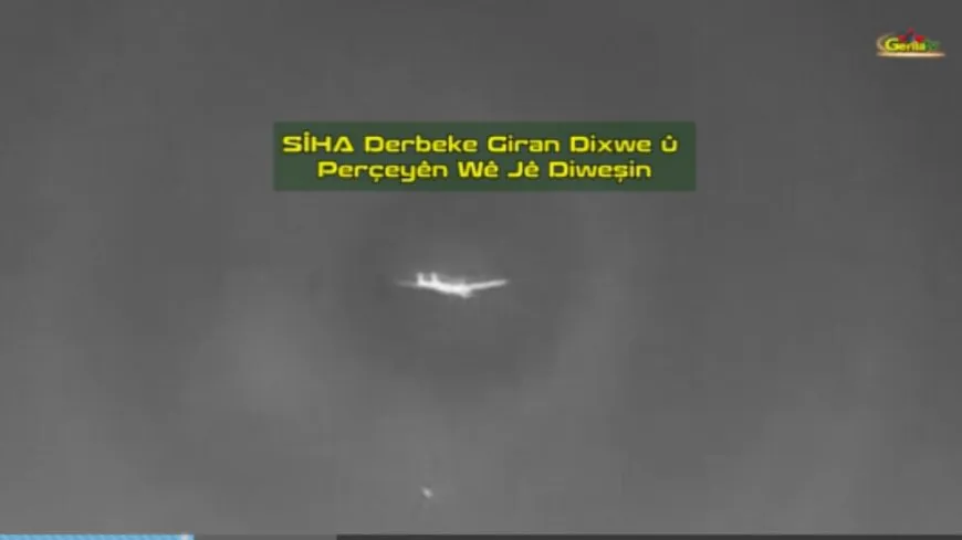Gerîla TV publica un vídeo del derribo de un dron del ejército de ocupación turco