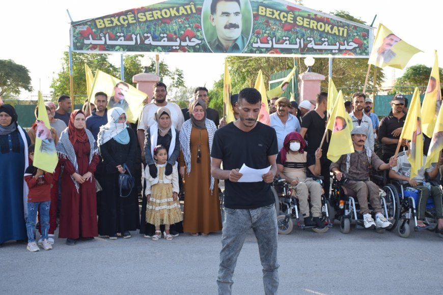 Gaziyên Şer Şehîdên 14ˊê Tîrmehê bi bîr anîn