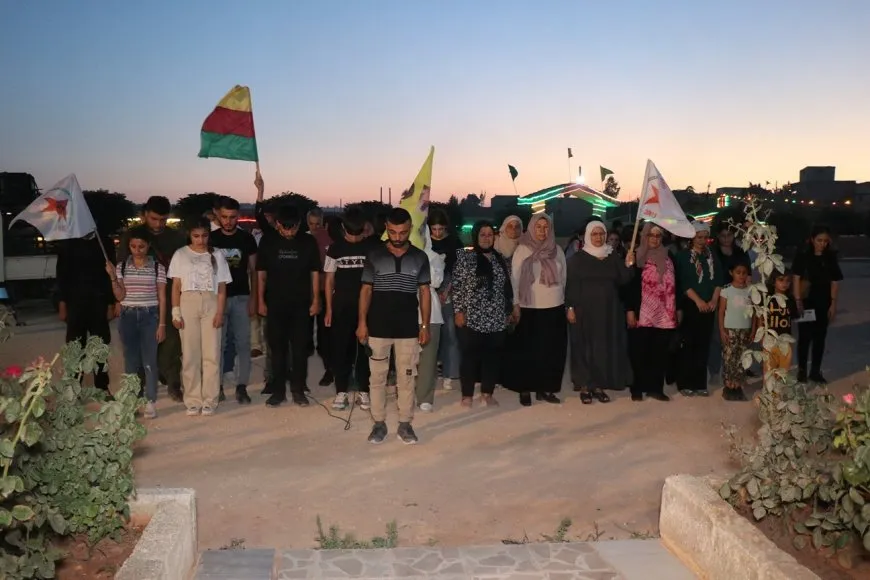 Ciwanan Şehîdên Berxwedana 14ˊê Tîrmehê bi meşan bi bîr anîn