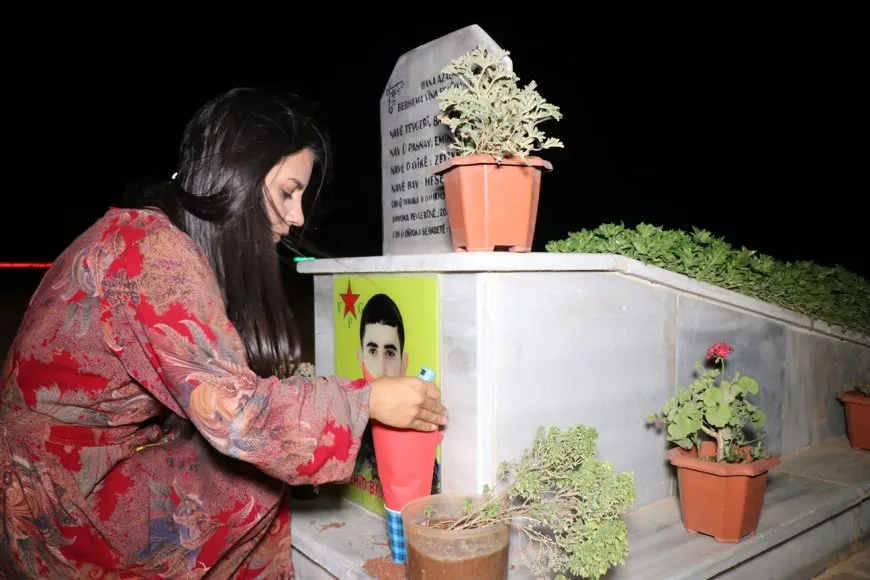 Ciwanan Şehîdên Berxwedana 14ˊê Tîrmehê bi meşan bi bîr anîn