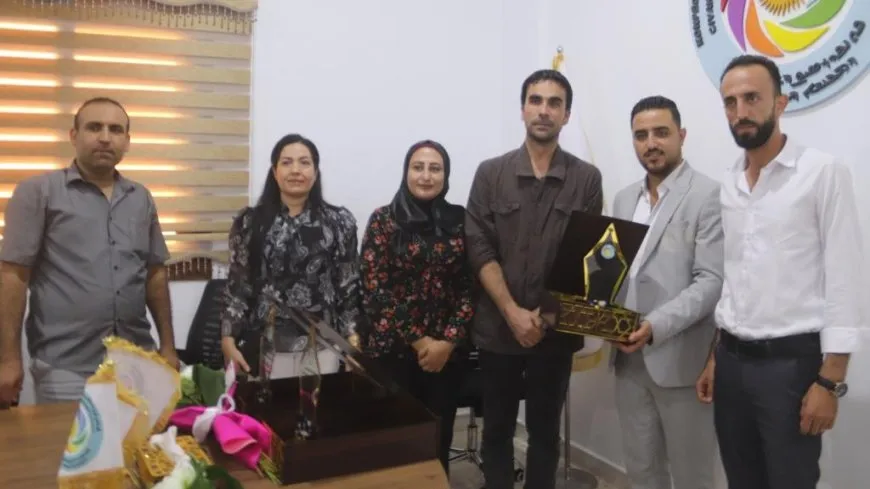 Beşdarên projeya jinûve avakirina Pira Reqayê hatin xelatkirin