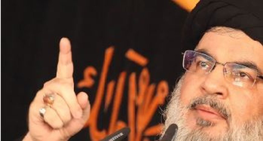 Hasan Nasrallah exige a Israel que detenga los ataques contra civiles