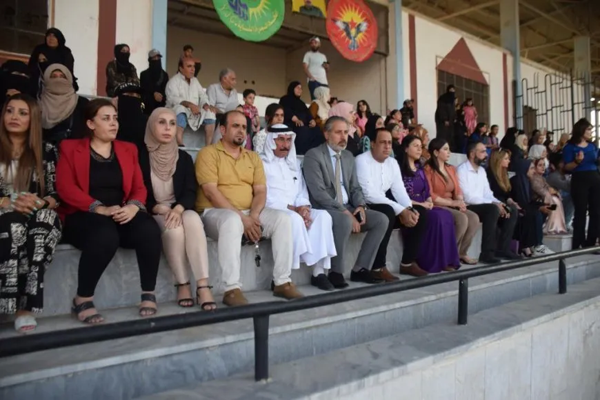 Xelkê Reqayê salvegera Şoreşa 19ˊê Tîrmehê pîroz kir