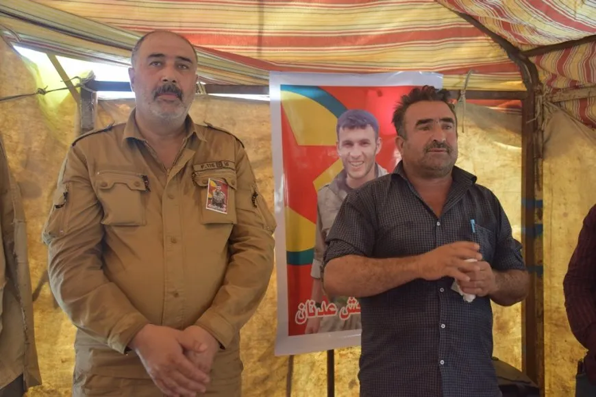 Ji bo şehîd Dilgeş Ednan merasîma sersaxiyê
