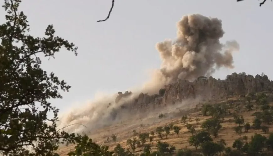 Balafirên şer gundek Amêdiyê bombebaran kirin