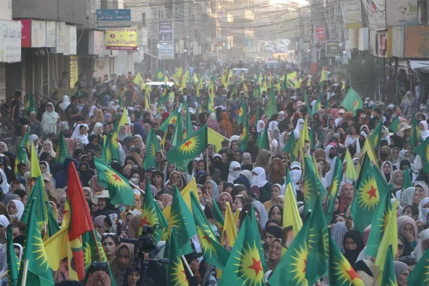Li Hesekê têkildarî şermezarkirina tecrîdê meş