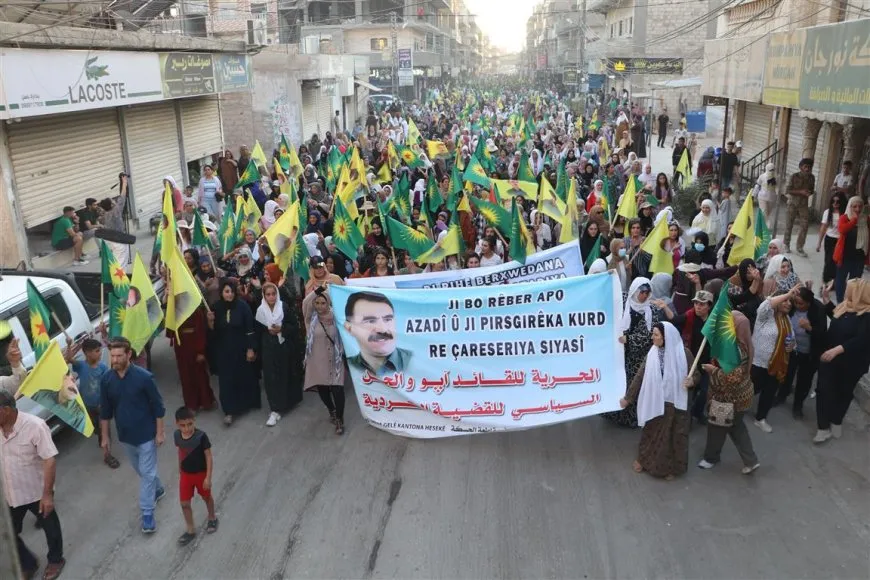 Li Hesekê têkildarî şermezarkirina tecrîdê meş
