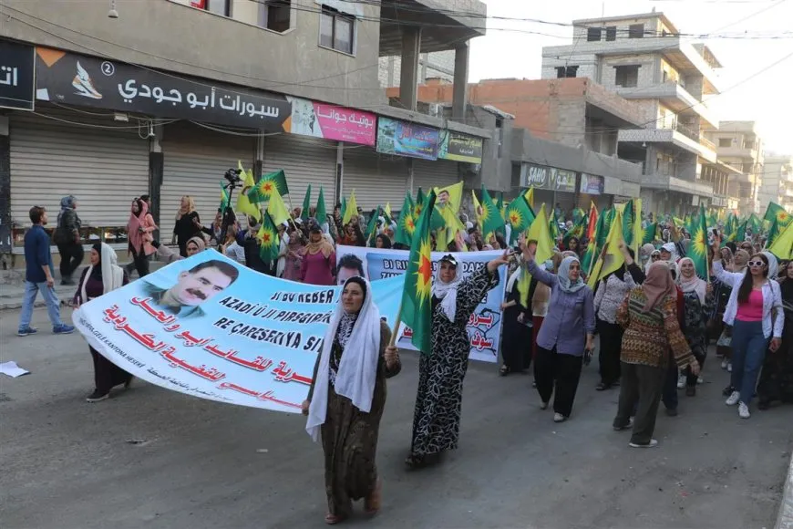 Li Hesekê têkildarî şermezarkirina tecrîdê meş