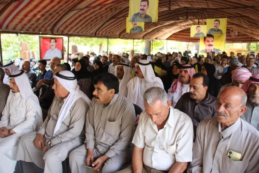 Xelkê bajarên Bakur û Rojhilatê Sûriyeyê li dijî tecrîdê çalakî li dar xistin