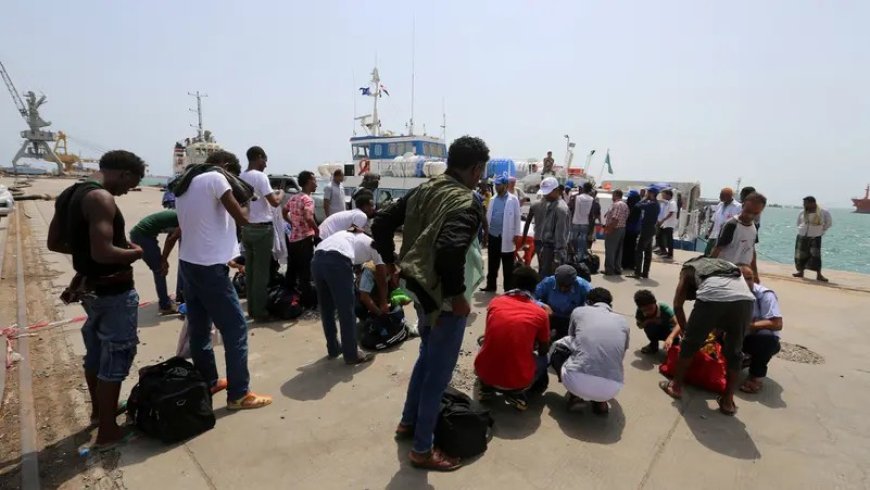 Un barco de refugiados se hunde en Yemen: 41 refugiados muertos