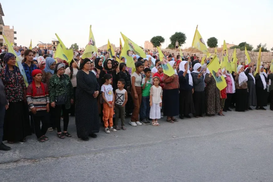 Xelkê Helebê ji bo Rêber Abdullah Ocalan daket qadan