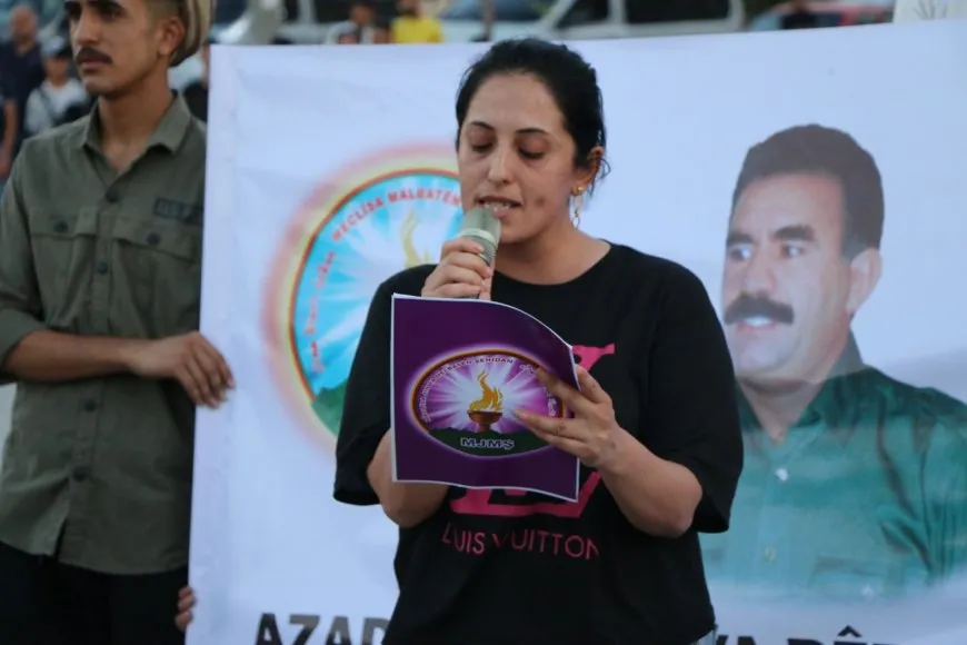 Xelkê Helebê ji bo Rêber Abdullah Ocalan daket qadan