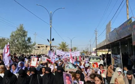 Li Şengalê meşa ‘Ji qirkirin û koletiyê ber bi xweserî û azadiyê ve’