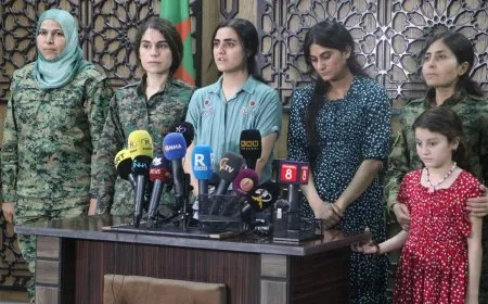 Jinên êzidî yên hatibûn revandin hovîtiya DAIŞ’ê vegotin