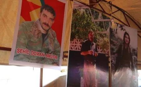 Ji gerîlayê HPGˊê, şehîd Ehmed Şerîf re merasîma xiyabî
