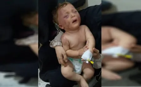 Çeteyekî îşkence li pitikê xwe kir