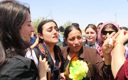 YJŞˊê 2 dîlên hatine rizgarkirin gihandin Şengalê