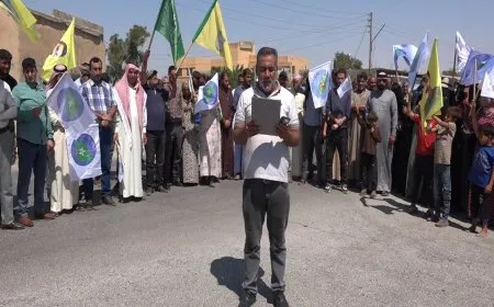 Şêniyên Dêrazorê piştgiriya xwe ji QSD'ê re nû kir