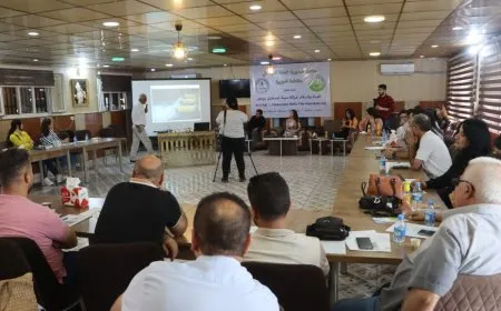 Li Qamişlo komxebatek li ser rewşa avê hat lidarxistin