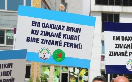 DEM Partiyê pêşniyaznameya ‘Divê Kurdî bibe zimanê fermî’ kir